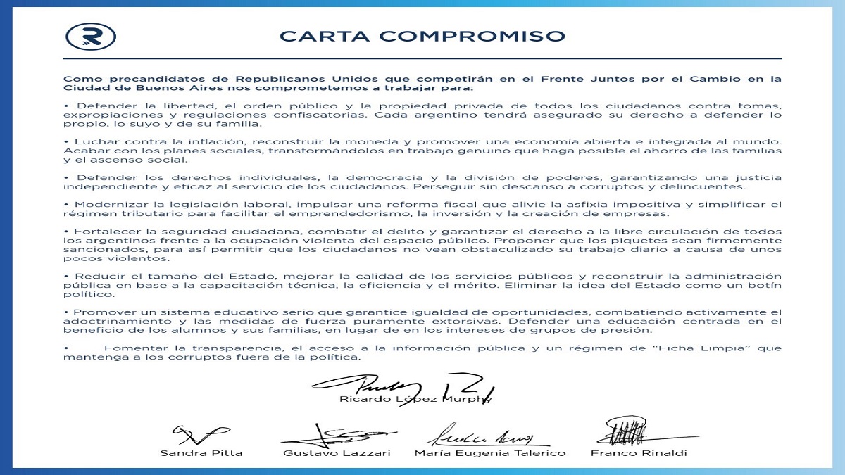 Ricardo López Murphy y Republicanos Unidos