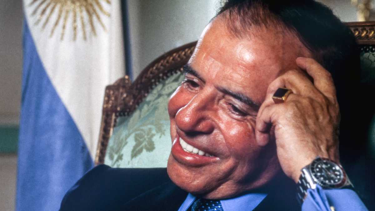 Análisis sobre la figura de Carlos Menem