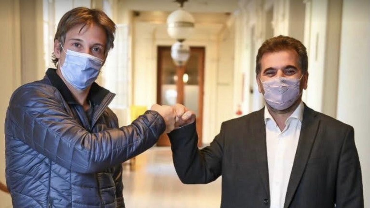 Segundo Cernadas y Cristian Ritondo