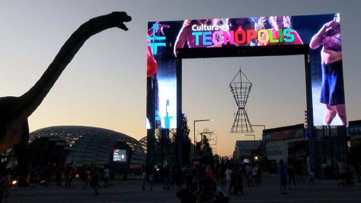 Alberto Fernández en Tecnópolis