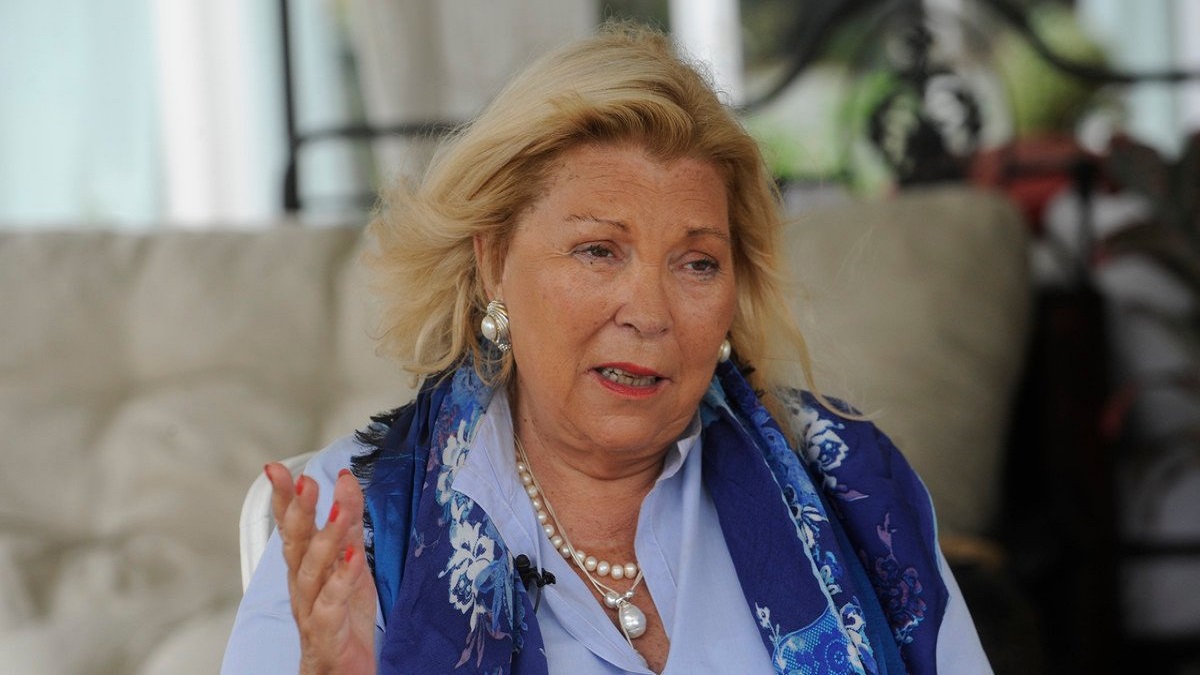 Carrió y Alberto Fernández