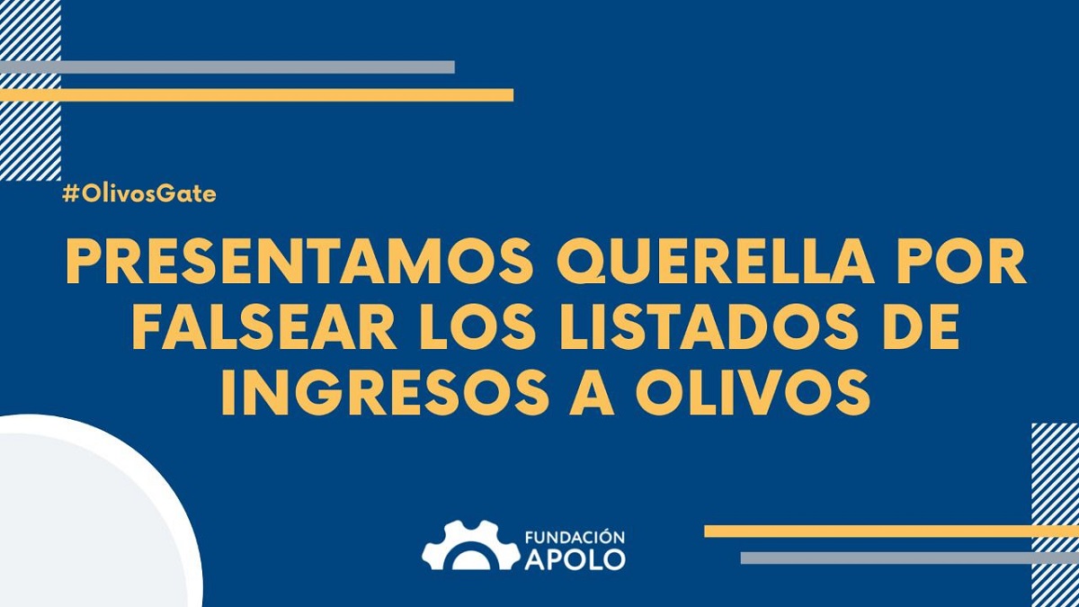 Fundación Apolo denunció la cena de Alberto Fernández