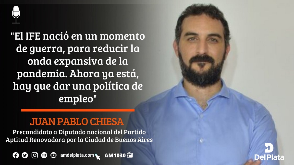 Juan Pablo Chiesa criticó el IFE