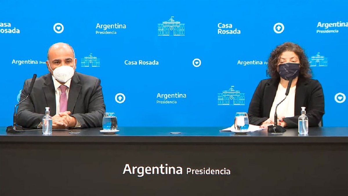 Vizzotti y Manzur anunciaron flexibilizaciones