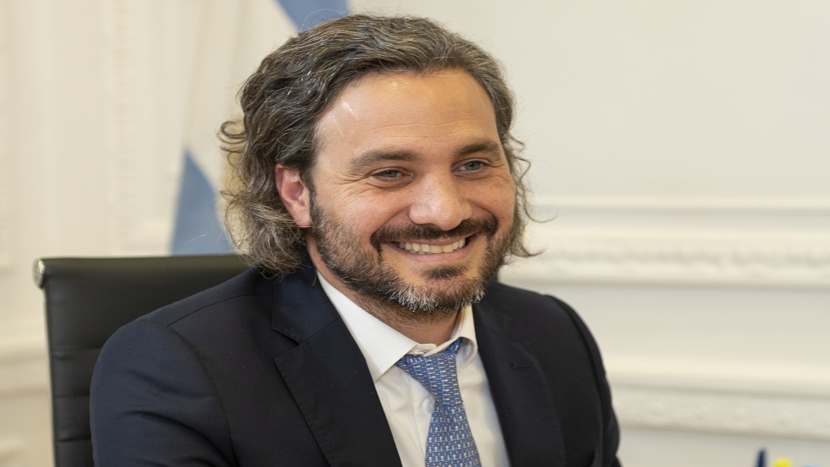 Santiago Cafiero va a Brasil