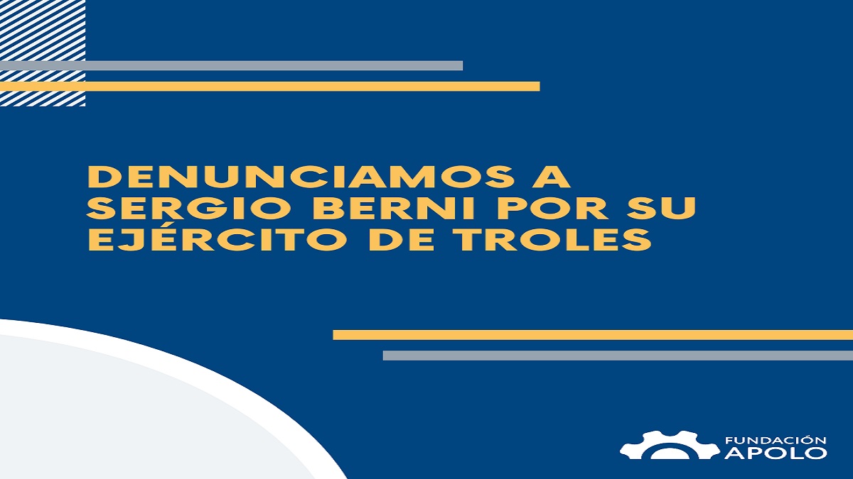Fundación Apolo denunció a Sergio Berni