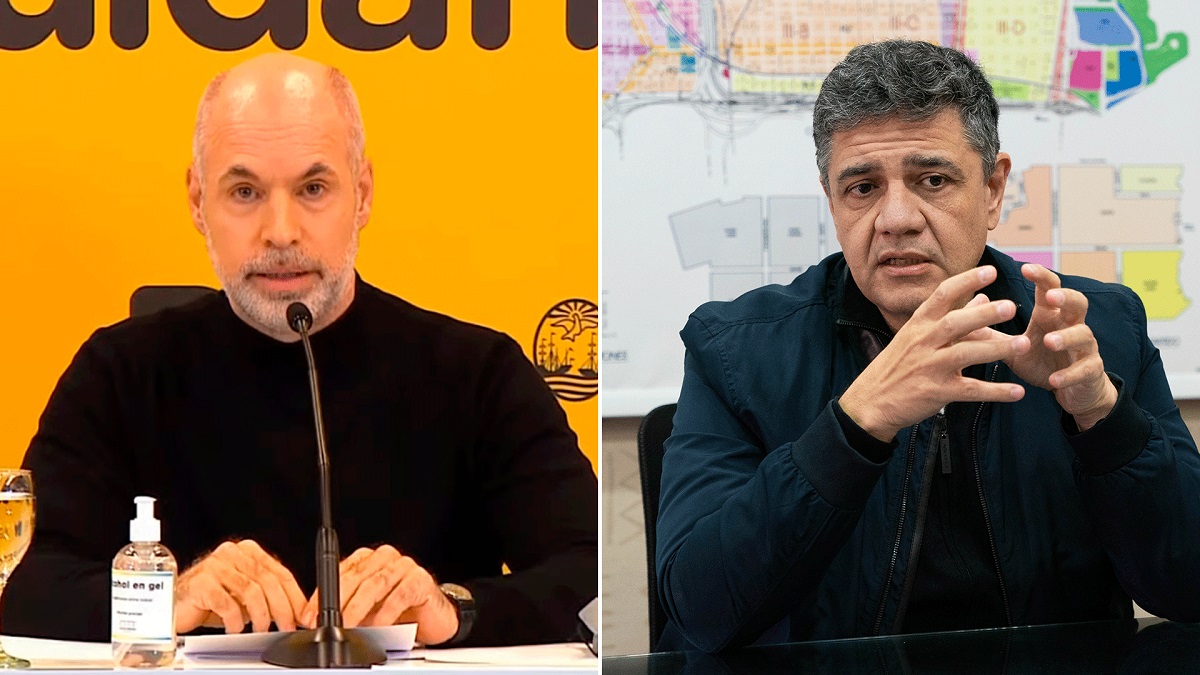 Horacio Rodríguez Larreta y Jorge Macri