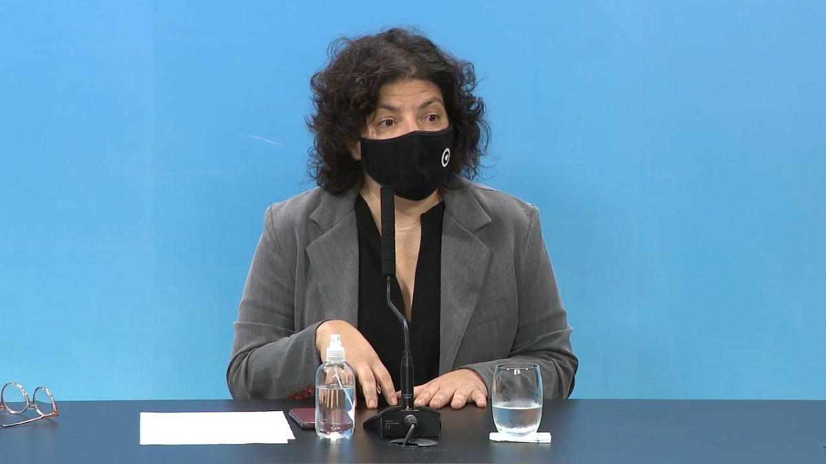 Carla Vizzotti y el coronavirus