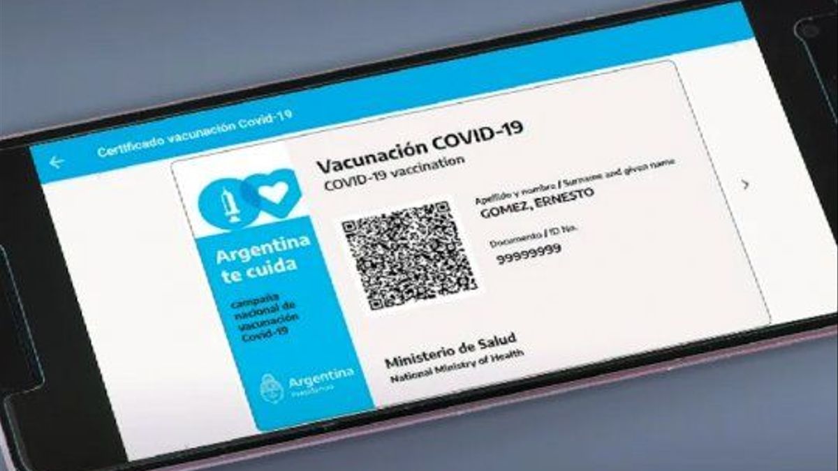 Llegó el pase sanitario