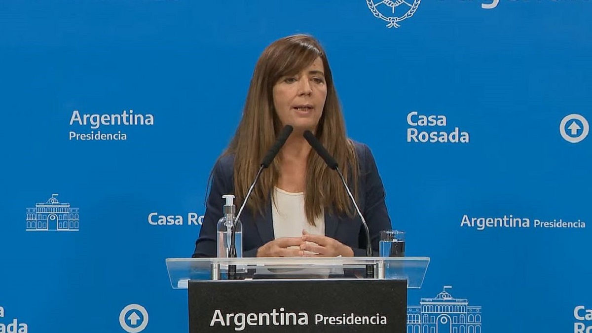Gabriela Cerruti y los jubilados