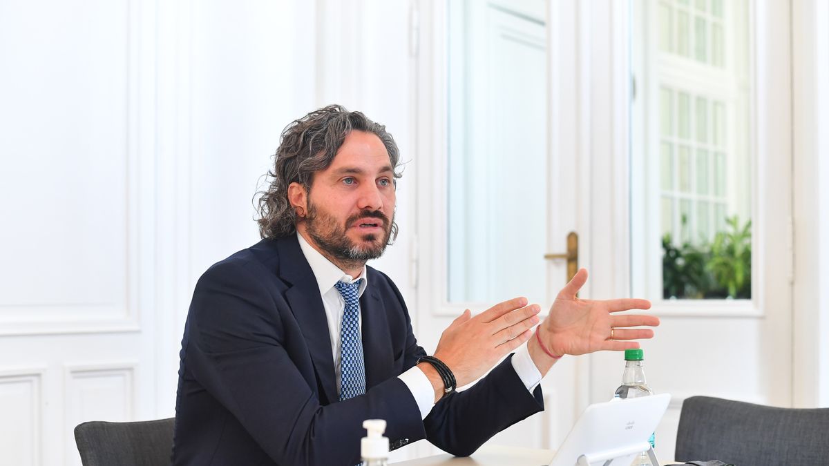 Santiago Cafiero va al FMI